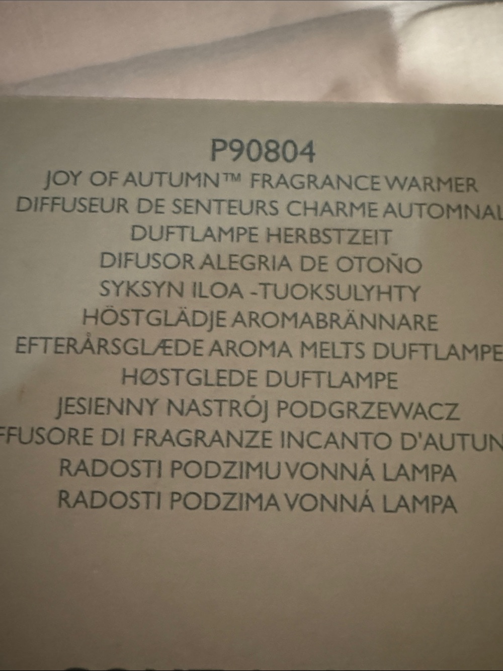 RETIRED PartyLite P90804 - Joy of Autumn Leaf Cut Fragrance Warmer - NWT - Picture 11 of 13